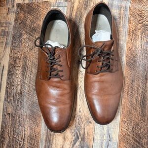 Clarks Classic‎ Brown Leather Men's Shoes-9